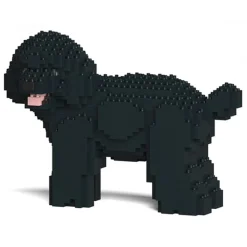 Jekca - Toy Poodle 05-M02 - Big - Lego - Sculpture - Construction - 4D - Brick Animals - Toys - Avvenice^ Games