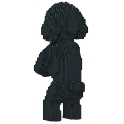 Jekca - Toy Poodle 04-M02 - Big - Lego - Sculpture - Construction - 4D - Brick Animals - Toys - Avvenice^ Games