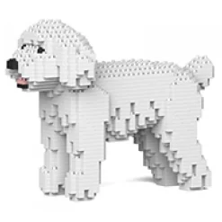 Jekca - Toy Poodle 01S-M01 - Lego - Sculpture - Construction - 4D - Brick Animals - Toys - Avvenice^ Games