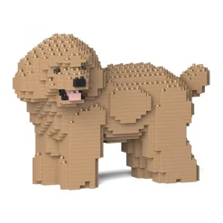 Jekca - Toy Poodle 05S-M03 - Lego - Sculpture - Construction - 4D - Brick Animals - Toys - Avvenice^ Games