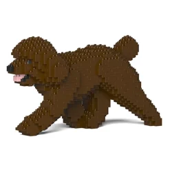 Jekca - Toy Poodle 02S-M05 - Lego - Sculpture - Construction - 4D - Brick Animals - Toys - Avvenice^ Games
