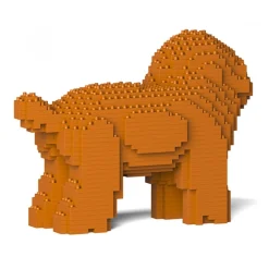 Jekca - Toy Poodle 05S-M04 - Lego - Sculpture - Construction - 4D - Brick Animals - Toys - Avvenice