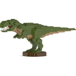 Jekca - T-Rex 01-M01 - Big - Lego - Sculpture - Construction - 4D - Brick Animals - Toys - Avvenice^ Games