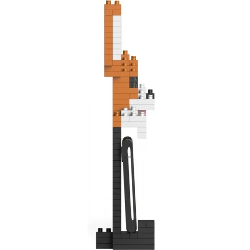 Jekca - Welsh Corgi Phone Stand 01S - Lego - Sculpture - Construction - 4D - Brick Animals - Toys - Avvenice^ Games