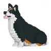 Jekca - Welsh Corgi 03S-M03 - Lego - Sculpture - Construction - 4D - Brick Animals - Toys - Avvenice