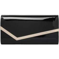 Jimmy Choo - Emmie Clutch Bag - Black Light Gold - Exclusive Luxury Collection - Avvenice