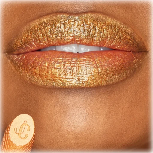 Jimmy Choo Beauty Jimmy Choo - JC Satin Lip Colour - Golden Choo - Exclusive Collection - Luxury Fragrance - Avvenice^ Make Up