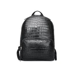 Jovanny Capri - Splendid Chrocodile Backpack - Leather Backpack - Luxury High Quality - Avvenice^ Backpacks