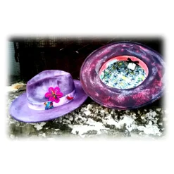 Jovanny Capri - Super Stylish Fedoro Hat - High Italian Handmade Tailoring - Hat - Luxury High Quality - Avvenice^ Other Accessories