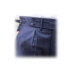 Jovanny Capri - Trousers - High Neapolitan Tailoring - Loro Piana 150s Fabric - Luxury High Quality - Avvenice^ Trousers