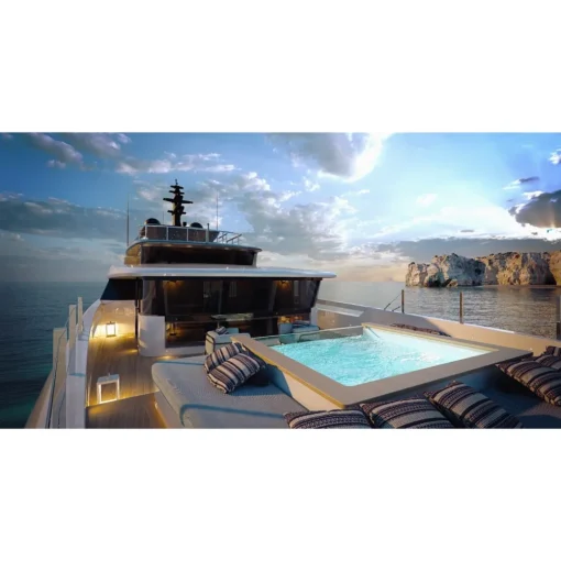 JupitAir Yachting Monaco - Aix - Sanlorenzo - 44 m - Private Exclusive Luxury Yacht - Avvenice^ Boats