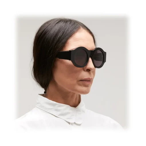 Kuboraum - Mask A5 - Black Shine - A5 BS - Sunglasses - Eyewear - Avvenice^ Sunglasses & Eyewear