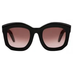 Kuboraum - Mask B2 - Black Shine - B2 BS - Sunglasses - Eyewear - Avvenice