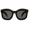 Kuboraum - Mask B2 - Gold Bordered - B2 BM BT GoldB - Sunglasses - Eyewear - Avvenice^ Sunglasses & Eyewear
