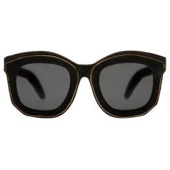 Kuboraum - Mask B2 - Gold Bordered - B2 BM BT GoldB - Sunglasses - Eyewear - Avvenice^ Sunglasses & Eyewear