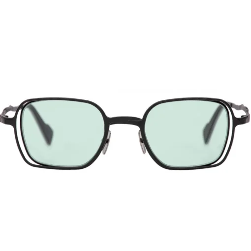 Kuboraum - Mask H22 - Black - Light blue lenses - H22 BM - Sunglasses - Eyewear - Avvenice^ Sunglasses & Eyewear