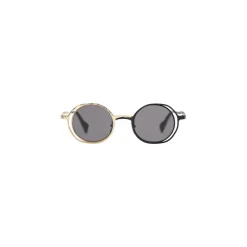 Kuboraum - Mask H11 - Black Gold - H11 GOB - Sunglasses - Optical Glasses - Eyewear - Avvenice^ Sunglasses & Eyewear