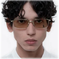 Kuboraum - Mask H57 - Gold - H57 GD - Sunglasses - Optical Glasses - Eyewear - Avvenice
