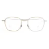 Kuboraum - Mask H71 - Gold White - H71 WB - Optical Glasses - Eyewear - Avvenice^ Sunglasses & Eyewear
