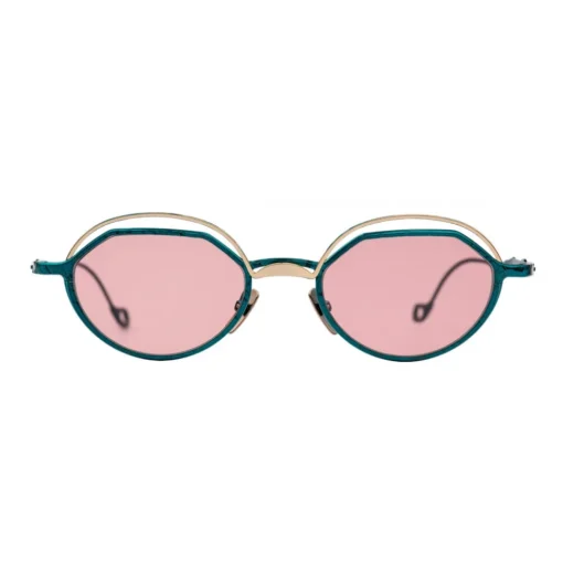 Kuboraum - Mask H70 - Metallic Teal - H70 OG - Sunglasses - Eyewear - Avvenice