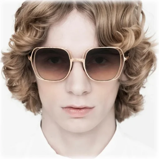Kuboraum - Mask H14 - Rose Gold - H14 PG - Sunglasses - Eyewear - Avvenice^ Sunglasses & Eyewear
