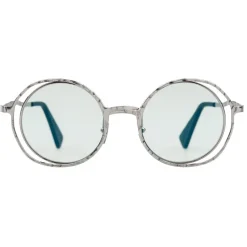 Kuboraum - Mask H10 - Silver - H10 SI - Optical Glasses - Eyewear - Avvenice