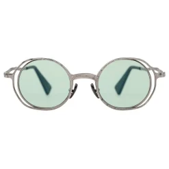 Kuboraum - Mask H11 - Silver - H11 SI - Sunglasses - Optical Glasses - Eyewear - Avvenice^ Sunglasses & Eyewear