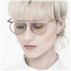 Kuboraum - Mask H55 - Silver - H55 SI - Sunglasses - Optical Glasses - Eyewear - Avvenice