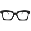 Kuboraum - Mask K5 - Black Shine - K5 BS - Optical Glasses - Eyewear - Avvenice