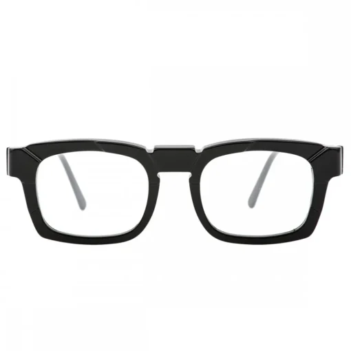 Kuboraum - Mask K18 - Black Shine - K18 BS - Optical Glasses - Eyewear - Avvenice^ Sunglasses & Eyewear