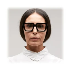 Kuboraum - Mask K26 - Black Shine - K26 BS - Optical Glasses - Eyewear - Avvenice