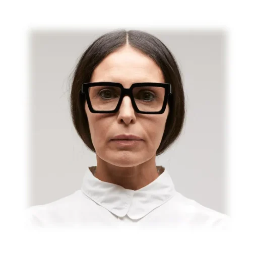 Kuboraum - Mask K26 - Black Shine - K26 BS - Optical Glasses - Eyewear - Avvenice