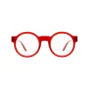 Kuboraum - Mask K10 - Burgundy - K10 BY - Optical Glasses - Eyewear - Avvenice