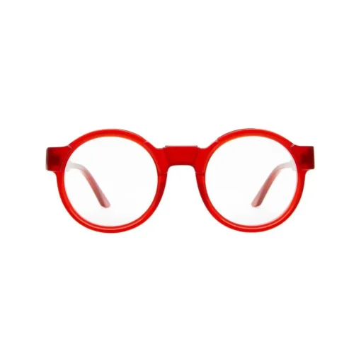 Kuboraum - Mask K10 - Burgundy - K10 BY - Optical Glasses - Eyewear - Avvenice