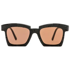 Kuboraum - Mask K5 - Simmetry - Tortoise Handcarved - K5 BS SY - Sunglasses - Eyewear - Avvenice