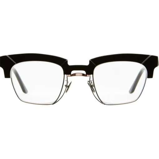 Kuboraum - Mask N6 - Black Shine - N6 BS - Optical Glasses - Eyewear - Avvenice