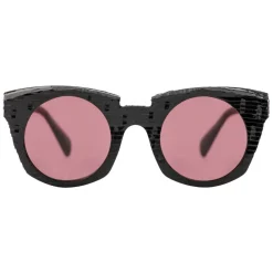 Kuboraum - Mask U6 - Black Shine - U6 BS CZ - Sunglasses - Eyewear - Avvenice