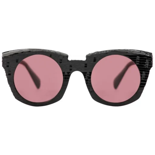 Kuboraum - Mask U6 - Black Shine - U6 BS CZ - Sunglasses - Eyewear - Avvenice