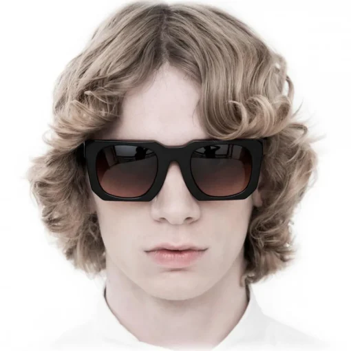 Kuboraum - Mask U3 - Black Shine - U3 BS - Sunglasses - Eyewear - Avvenice^ Sunglasses & Eyewear