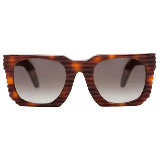 Kuboraum - Mask U3 - Havana - U3 HS LY - Sunglasses - Eyewear - Avvenice