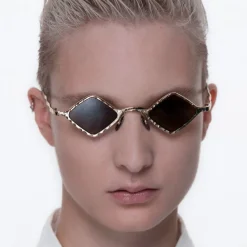 Kuboraum - Mask Z14 - Gold - Z14 GD - Sunglasses - Eyewear - Avvenice^ Sunglasses & Eyewear