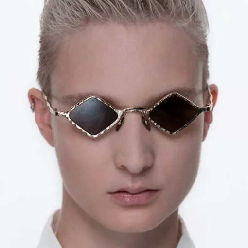 Kuboraum - Mask Z14 - Gold - Z14 GD - Sunglasses - Eyewear - Avvenice^ Sunglasses & Eyewear