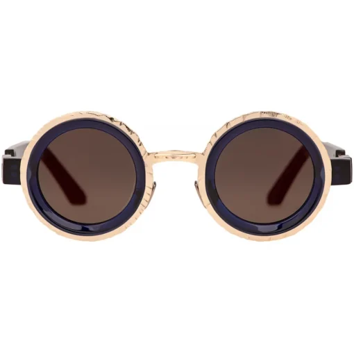 Kuboraum - Mask Z3 - Royal Blue Gold - Z3 BG - Sunglasses - Eyewear - Avvenice^ Sunglasses & Eyewear