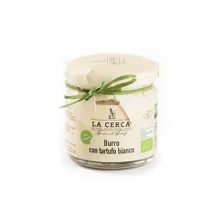 La Cerca - Tartufi Biologici La Cerca - Butter with Organic White Truffle - Truffle Condiments - Truffle Excellence - Organic - 80 g - Avvenice^ Preserved Foods | Truffles
