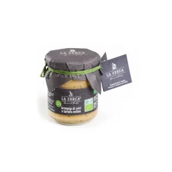 La Cerca - Tartufi Biologici La Cerca - Harmony of Chickpeas and Organic Summer Truffle - Sauces with Truffle - Truffle Excellence - Organic Vegan - 90 g - Avvenice