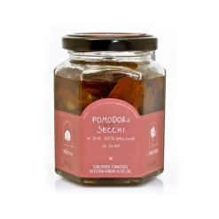 La Nicchia - Pantelleria La Nicchia - Capers of Pantelleria since 1949 - Sun-Dried Tomatoes in Extra-Virgin Olive Oil - 240 g - Avvenice