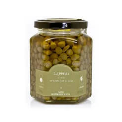 La Nicchia - Pantelleria La Nicchia - Capers of Pantelleria since 1949 - Capers in Extra-Virgin Olive Oil - 240 g - Avvenice^ Preserved Foods