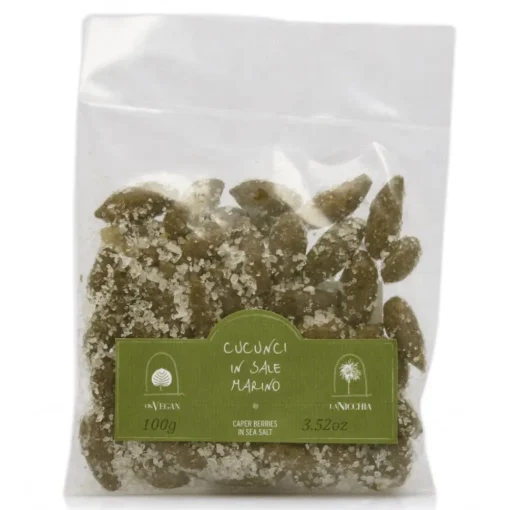 La Nicchia - Pantelleria La Nicchia - Capers of Pantelleria since 1949 - Caper Berries in Sea Salt - 100 g - Avvenice^ Preserved Foods