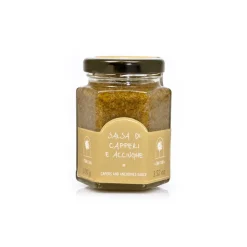La Nicchia - Pantelleria La Nicchia - Capers of Pantelleria since 1949 - Caper and Almonds Pesto - 100 g - Avvenice^ Preserved Foods