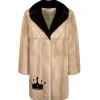 La Prima Luxury - Amuleto Palomino - Palomino Mink Fur -18 kt Gold - Fur Coat - Luxury Exclusive Collection - Avvenice^ Jackets